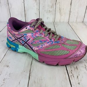 ASICS Gel Noosa TRI 10 Pink Athletic Running Shoes Womens Size 5.5 C523N